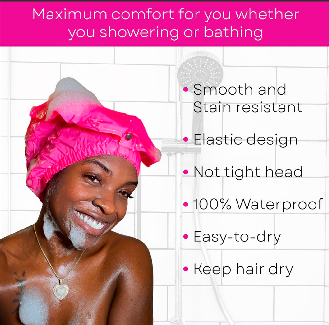 Knotless Kay Extra XL Shower Cap